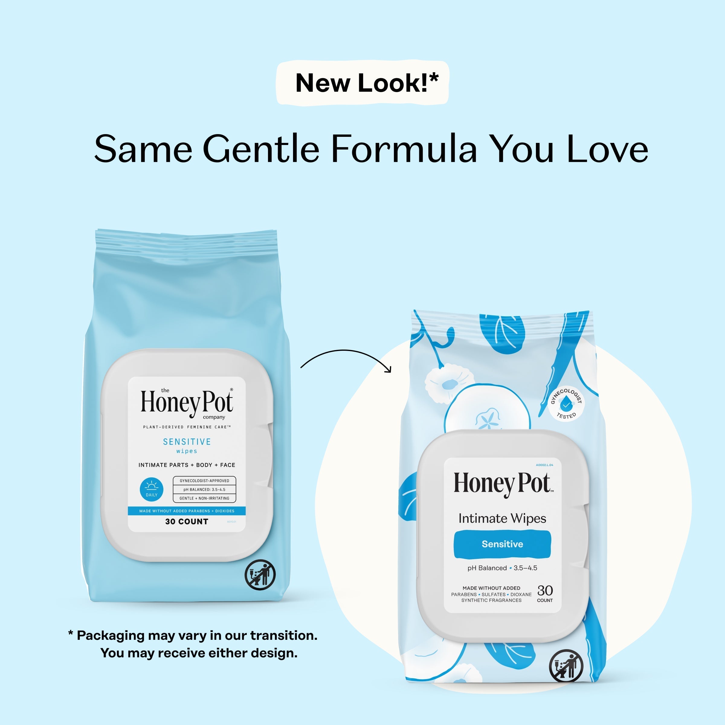 Sensitive Intimate Wipes