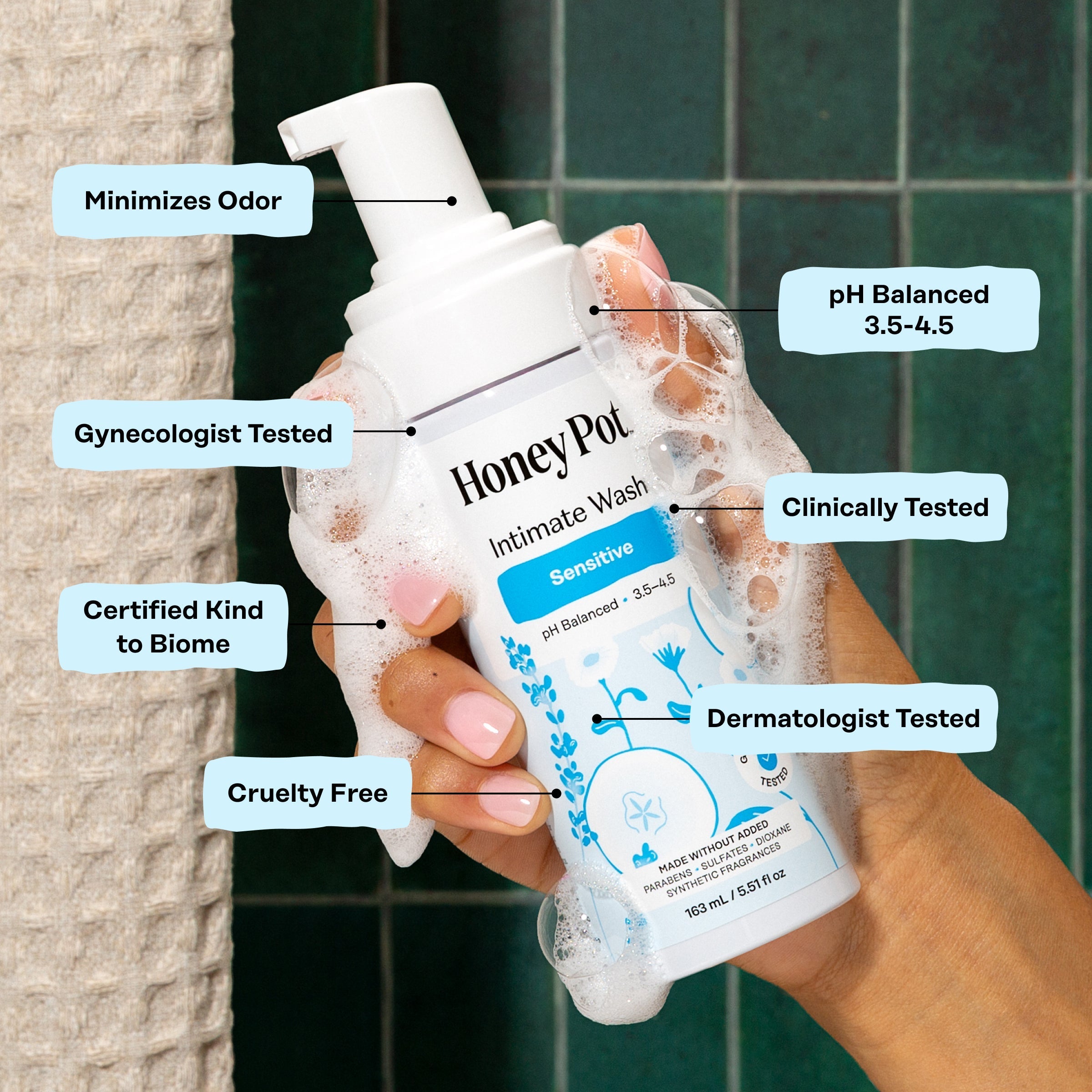 Sensitive Intimate Wash Refill