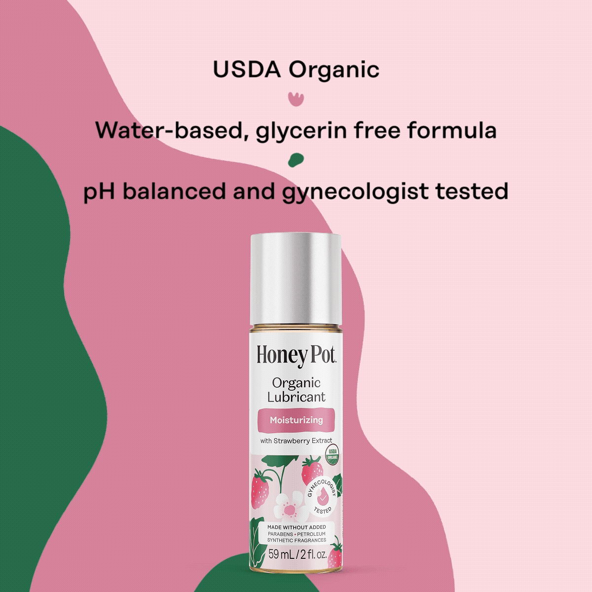 Organic Strawberry Moisturizing Lubricant