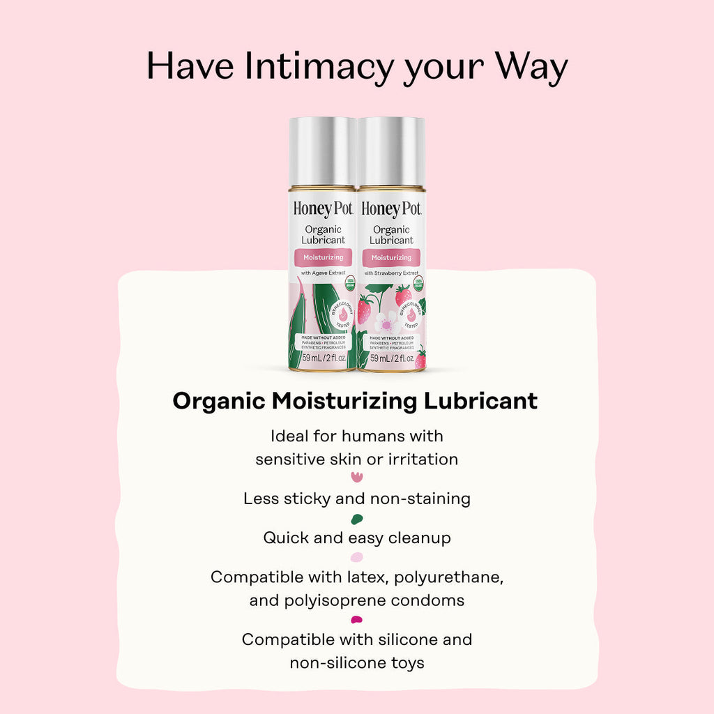 Organic Strawberry Moisturizing Lubricant