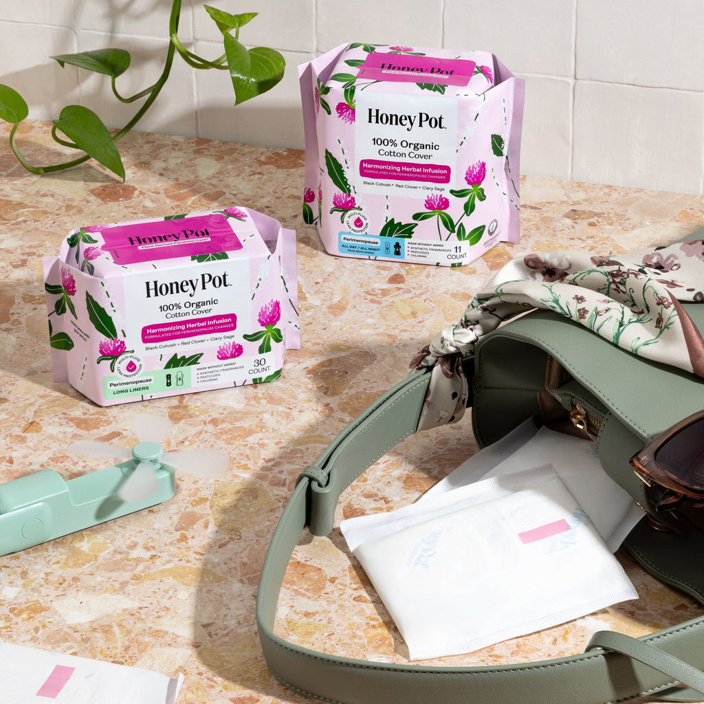 Peri-menopause Harmonizing Herbal Infusion All Day/All Night Pads