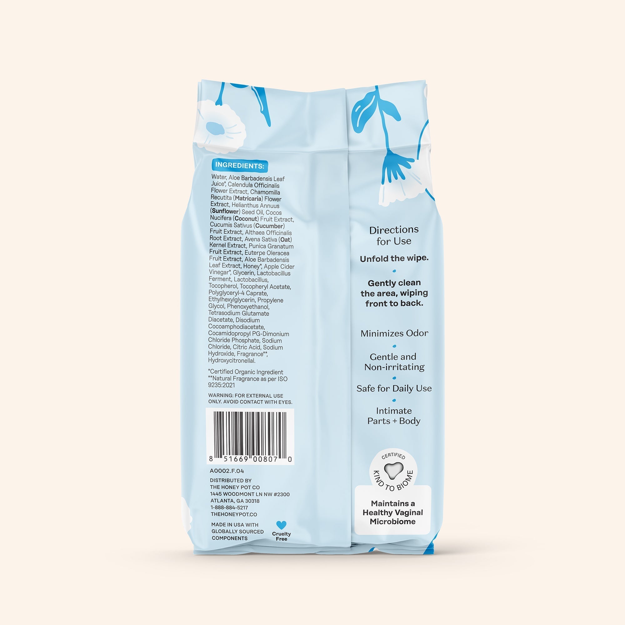 Sensitive Intimate Wipes